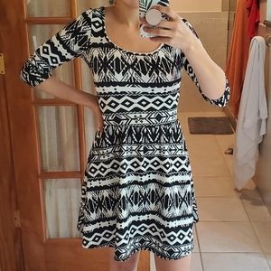 Tribal print dress
